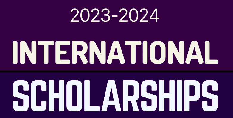 International student scholarships for 2023